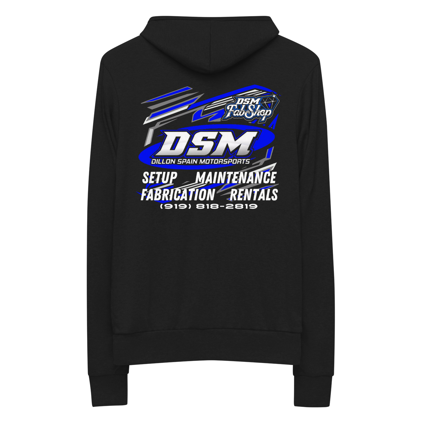 DSM Unisex zip hoodie