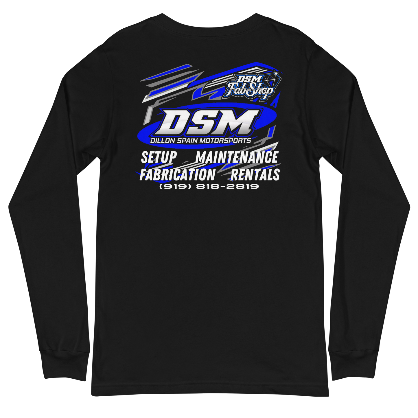 DSM Small Logo Unisex Long Sleeve Tee